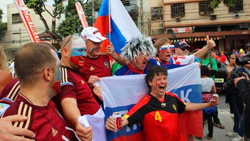 Игра: сборная Рельеф-Центра и сборная России против Бельгии