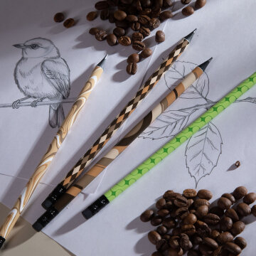 Карандаши чернографитные Coffee Story от Hatber: что-то на кофейном! Карандаши чернографитные Coffee Story от Hatber: что-то на кофейном!