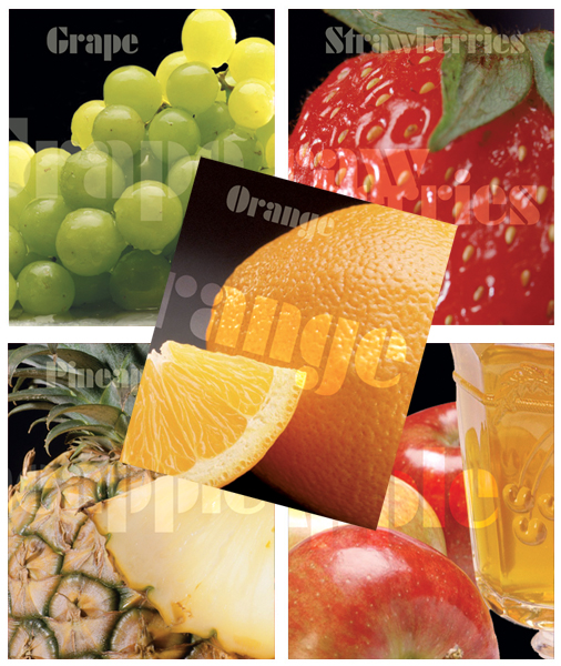 Компания ООО «ТетраПром» предлагает Вашему вниманию серию дизайнов «Фрукты» Компания ООО «ТетраПром» предлагает Вашему вниманию серию дизайнов «Фрукты»