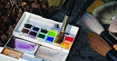 ���������� � ������� DERWENT INKTENSE PAINT PAN TRAVEL SET