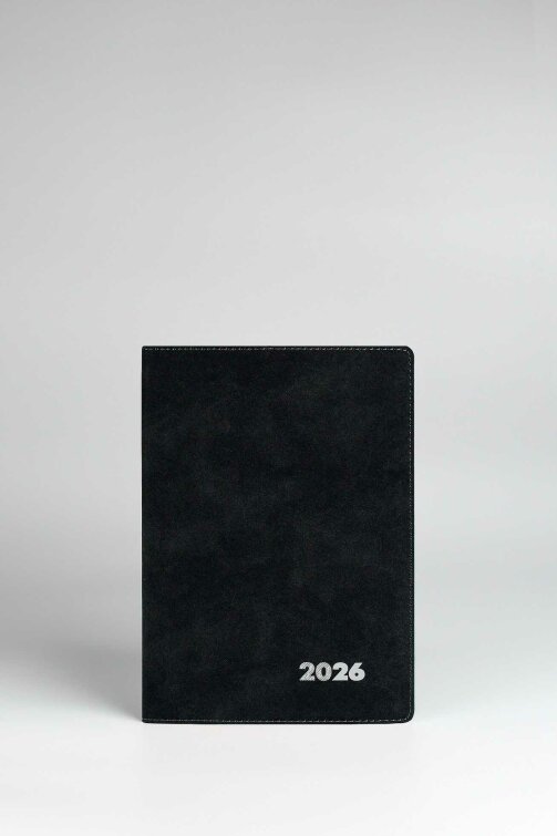 Еженедельник датированный 2026 ESCALADA, формат А5+, 80 л., мягкий переплёт, запаянный край, искусственная кожа ″Нубук″, тиснение фольгой Еженедельник датированный 2026 ESCALADA, формат А5+, 80 л., мягкий переплёт, запаянный край, искусственная кожа ″Нубук″, тиснение фольгой