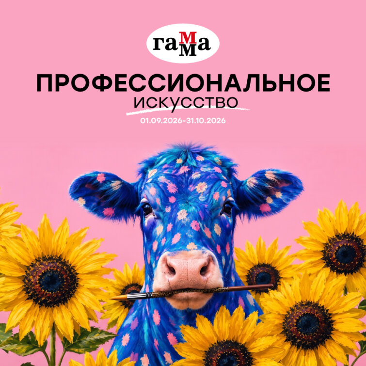 Встречаем осень с акцией «ГАММА профессионального искусства» Встречаем осень с акцией «ГАММА профессионального искусства»