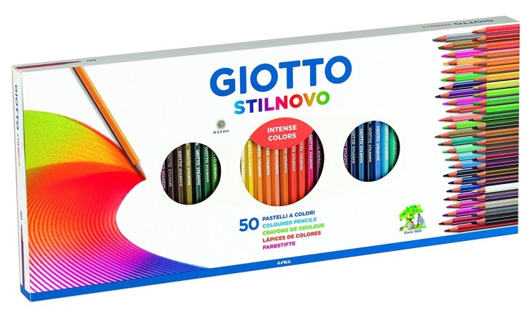 Карандаши GIOTTO STILNOVO 50 цв. Карандаши GIOTTO STILNOVO 50 цв.