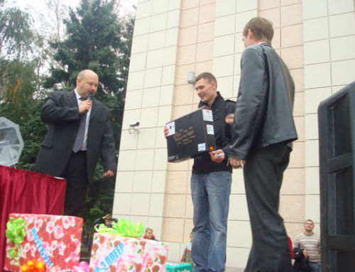 ОПТимист розыгрыш 2010 Железногорск
