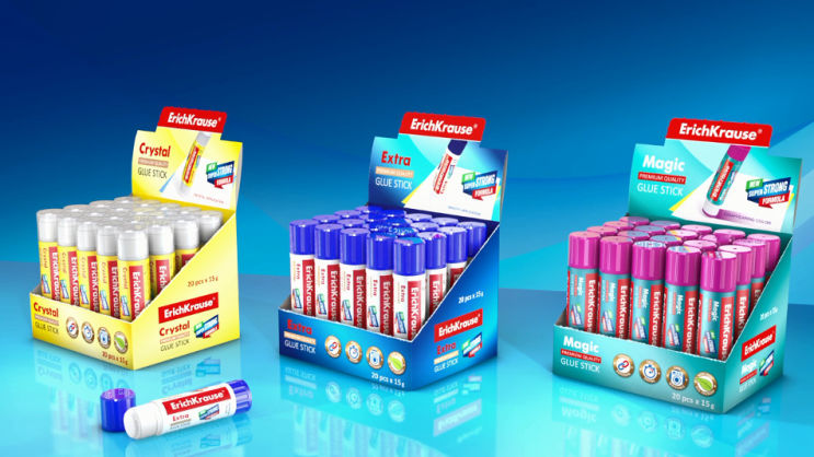 Клей-карандаш ErichKrause® ждет ″Успех″ Клей-карандаш ErichKrause® ждет ″Успех″