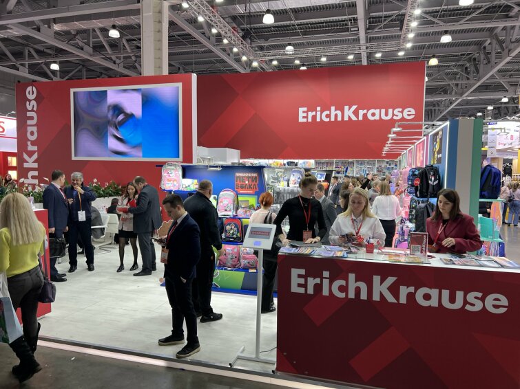 ErichKrause на выставке «Скрепка Экспо» ErichKrause на выставке «Скрепка Экспо»