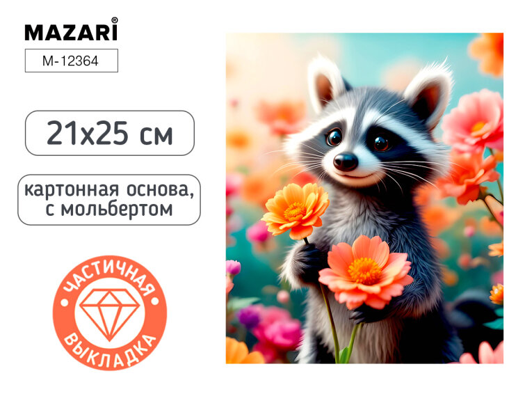 Новинки от ТМ MAZARI. Алмазная мозаика ЕНОТ. Новинки от ТМ MAZARI. Алмазная мозаика ЕНОТ.