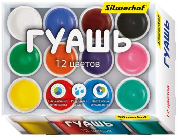 Гуашь из «Народной коллекции» Silwerhof Гуашь из «Народной коллекции» Silwerhof