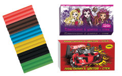 Лицензионный пластилин Hot Wheels и Ever After High Лицензионный пластилин Hot Wheels и Ever After High
