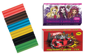 Лицензионный пластилин Hot Wheels и Ever After High Лицензионный пластилин Hot Wheels и Ever After High