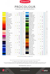 Набор цветных карандашей Derwent Procolour! Набор цветных карандашей Derwent Procolour!