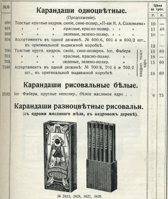 Производство карандашей в России. История и преемственность Производство карандашей в России. История и преемственность