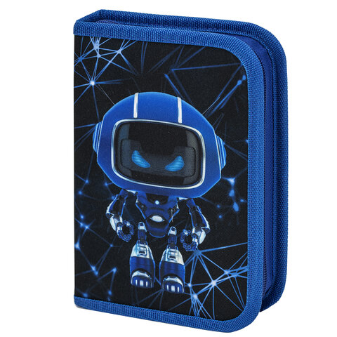Пенал BRAUBERG, 1 отделение, ″Evil robot″ Пенал BRAUBERG, 1 отделение, ″Evil robot″