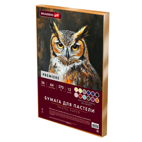 ������ ��� ������� �4, � ������� BRAUBERG ART, 36 ������, 12 ������