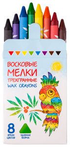 Восковые мелки от Hatber. Восковые мелки от Hatber.
