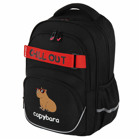 Рюкзак BRAUBERG MOTION ″Calm capy″ Рюкзак BRAUBERG MOTION ″Calm capy″