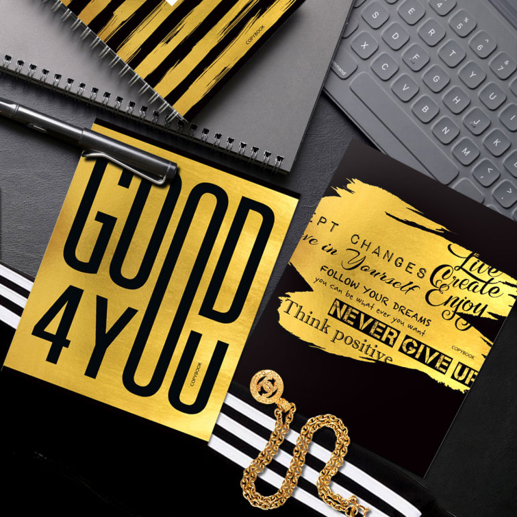 Тетради общие ″Gold4″: стильные и респектабельные Тетради общие ″Gold4″: стильные и респектабельные