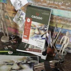 Canson ″C″ à grain – бумага с особенной фактурой Canson ″C″ à grain – бумага с особенной фактурой