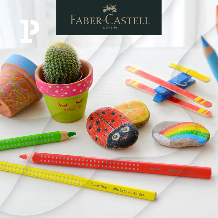 Цветные карандаши Grip от Faber-Castell: необычные поделки Цветные карандаши Grip от Faber-Castell: необычные поделки