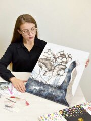 �������� ������� (����� ��� ����������), ������� by LINA KREIDA, 40*50 ��, 24 ������ �����, ��������� ������� � ������