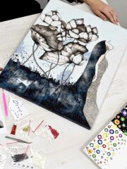 �������� ������� (����� ��� ����������), ������� by LINA KREIDA, 40*50 ��, 24 ������ �����, ��������� ������� � ������