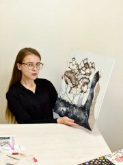 �������� ������� (����� ��� ����������), ������� by LINA KREIDA, 40*50 ��, 24 ������ �����, ��������� ������� � ������