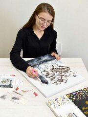 �������� ������� (����� ��� ����������), ������� by LINA KREIDA, 40*50 ��, 24 ������ �����, ��������� ������� � ������