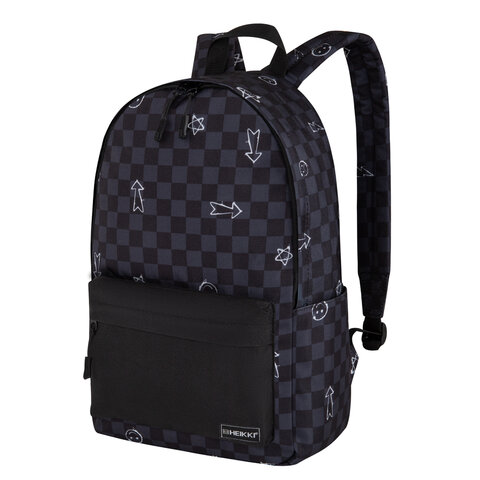 Рюкзак HEIKKI POSITIVE ″Gray Chess″ Рюкзак HEIKKI POSITIVE ″Gray Chess″