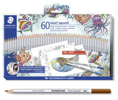 Яркие краски акварельных карандашей Staedtler! Яркие краски акварельных карандашей Staedtler!