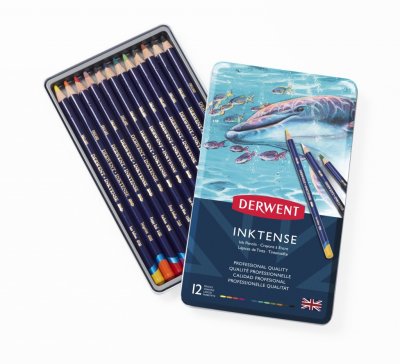 DERWENT INKTENSE и WATERCOLOUR: сходства и отличия DERWENT INKTENSE и WATERCOLOUR: сходства и отличия