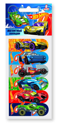 Магнитные закладки «Hot Wheels» от Centrum. Магнитные закладки «Hot Wheels» от Centrum.