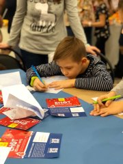 Енот Мульти-Пульти на семейном фестивале MamaClubFest 2019 Енот Мульти-Пульти на семейном фестивале MamaClubFest 2019