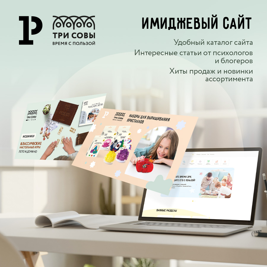 Запуск официального сайта «ТРИ СОВЫ» Запуск официального сайта «ТРИ СОВЫ»