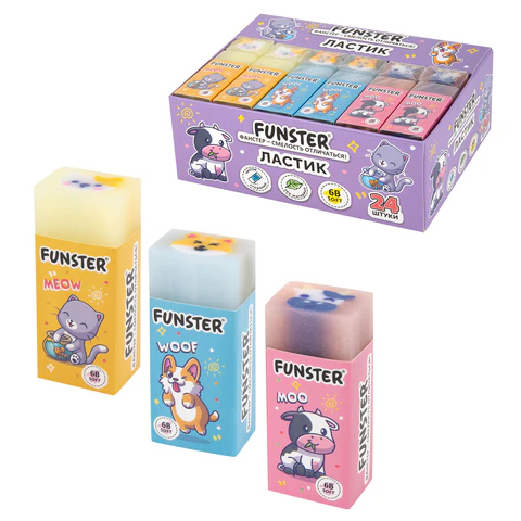Ластик FUNSTER (ФАНСТЕР) ″PETS″ Ластик FUNSTER (ФАНСТЕР) ″PETS″