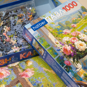 Теплое настроение на 1000 деталей от Hatber. Теплое настроение на 1000 деталей от Hatber.