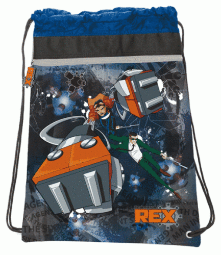 Стильный мешок для обуви с дополнительным карманом TM Generator Rex! Стильный мешок для обуви с дополнительным карманом TM Generator Rex!