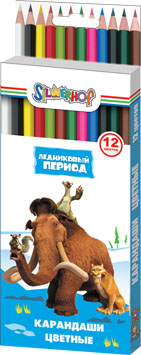 Цветные карандаши &laquo;Ледниковый период&raquo; от Silwerhof