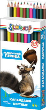 Цветные карандаши &laquo;Ледниковый период&raquo; от Silwerhof