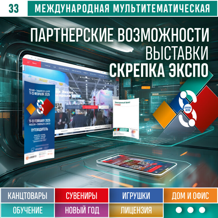 Скрепка Экспо 2026: партнерские пакеты для эффективного продвижения Скрепка Экспо 2026: партнерские пакеты для эффективного продвижения