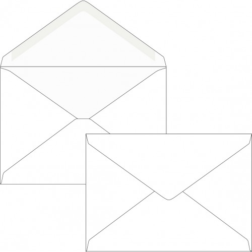 Стандартные размеры обычных почтовых и фирменных конвертов