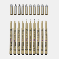 Новинка! Набор Pigma Micron со всеми размерами наконечников Новинка! Набор Pigma Micron со всеми размерами наконечников