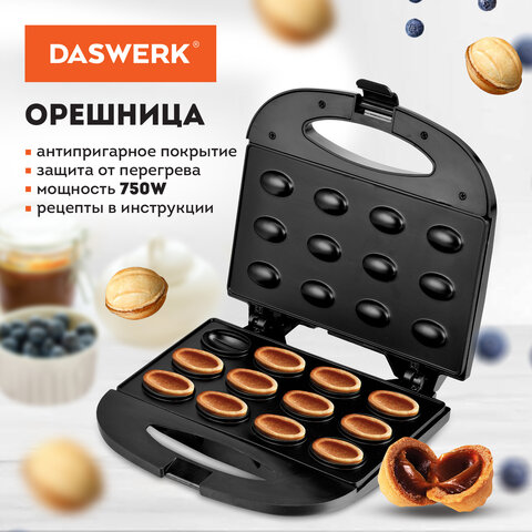 Электровафельница-орешница DASWERK Электровафельница-орешница DASWERK