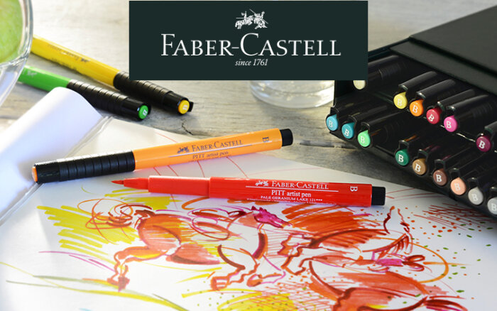 Faber-Castell: выгодное предложение на капиллярные ручки Pitt Artist – скидка 20 % Faber-Castell: выгодное предложение на капиллярные ручки Pitt Artist – скидка 20 %