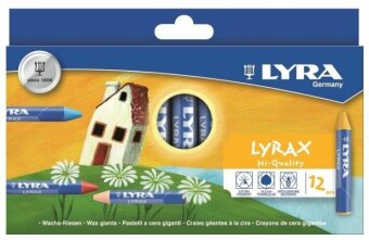 Восковые мелки Lyra Lyrax: с них начинается творчество! Восковые мелки Lyra Lyrax: с них начинается творчество!