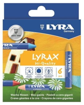 Восковые мелки Lyra Lyrax: с них начинается творчество! Восковые мелки Lyra Lyrax: с них начинается творчество!