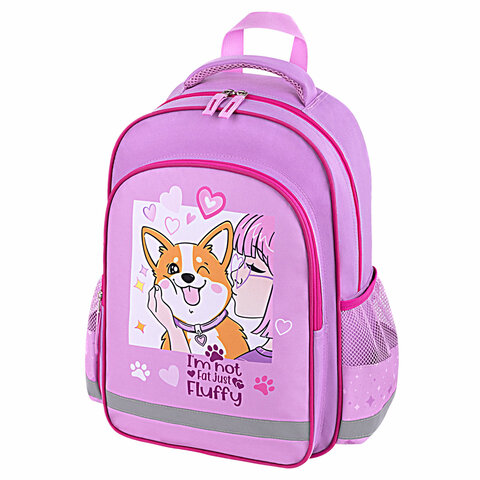 Рюкзак ПИФАГОР SCHOOL ″Fluffy akita″ Рюкзак ПИФАГОР SCHOOL ″Fluffy akita″