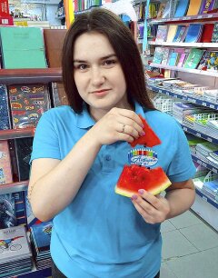 Компания «Акварель» (Новокузнецк) встретила очередное начало учебного года сочными и спелыми арбузами! Компания «Акварель» (Новокузнецк) встретила очередное начало учебного года сочными и спелыми арбузами!