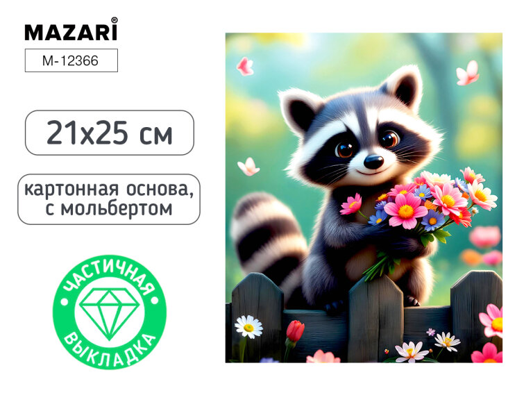 Новинки от ТМ MAZARI. Алмазная мозаика ЕНОТ. Новинки от ТМ MAZARI. Алмазная мозаика ЕНОТ.