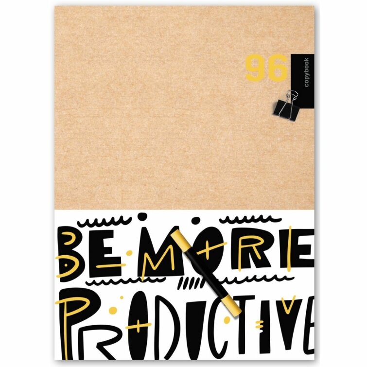″Be more productive″ – тетрадь BG формата А4 для конспектов ″Be more productive″ – тетрадь BG формата А4 для конспектов
