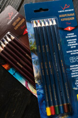 ″VISTA-ARTISTA″ Fine VFCP-12 Набор цветных карандашей 8 х 12 цв. ″VISTA-ARTISTA″ Fine VFCP-12 Набор цветных карандашей 8 х 12 цв.